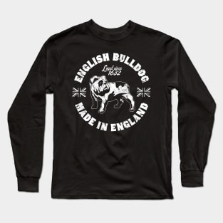 English Bulldog Long Sleeve T-Shirt